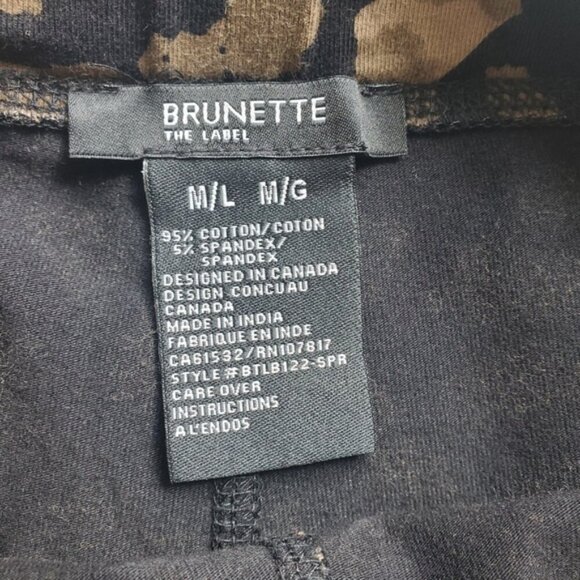 Brunette The Label The Leopard Bike Short Size M/L - Picture 5 of 7